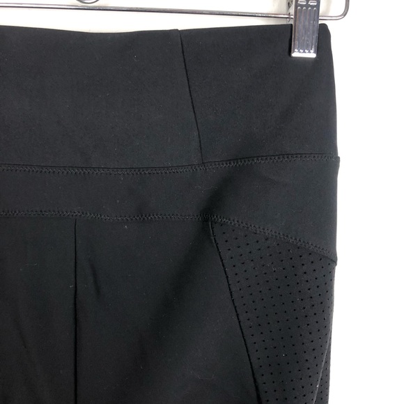 Athleta XS cropped stellar pant zipper pockets black 0797 - Picture 8 of 12